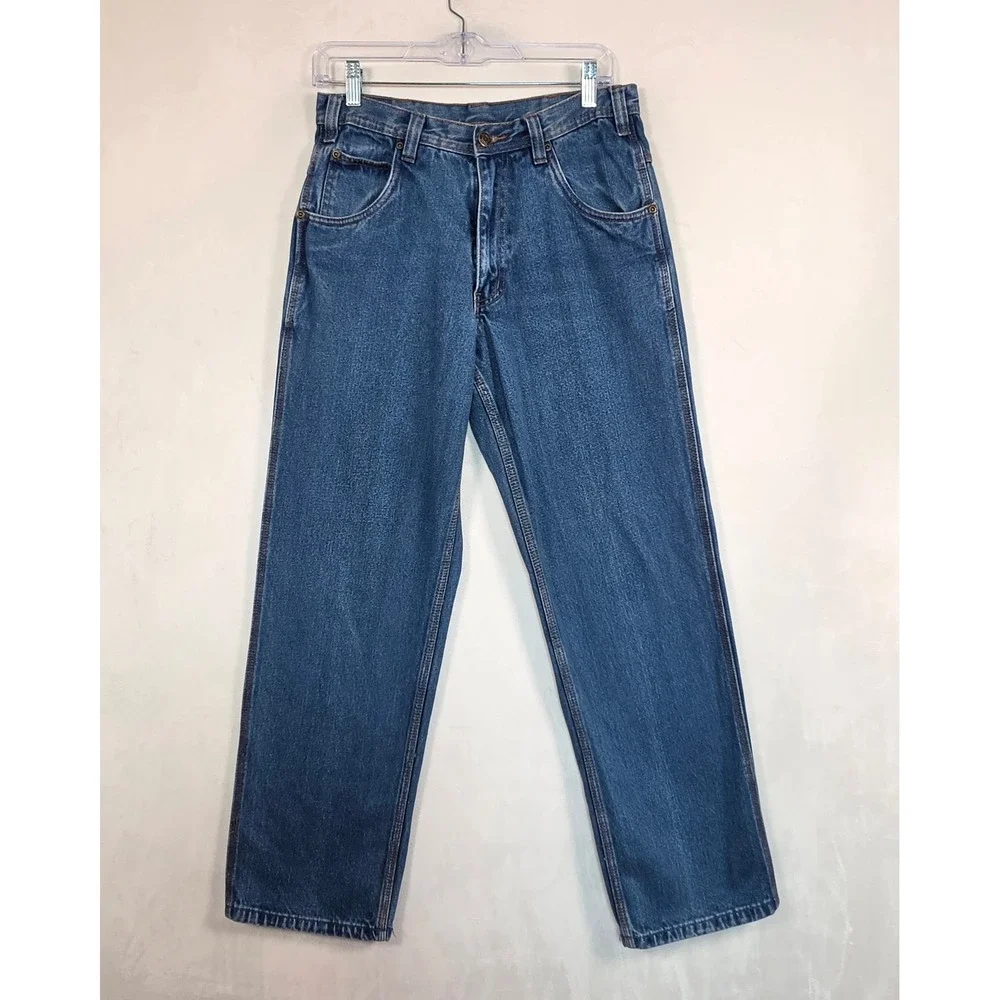 Most‎ Wanted Denim Jeans Men's 30x32 Medium Wash Straight Leg Y2K Skater